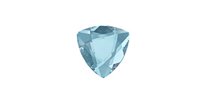 PRESTIGE 2472 10mm Trilliant Flatback Aquamarine