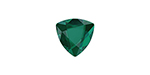 PRESTIGE 2472 10mm Trilliant Flatback Emerald