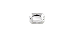 PRESTIGE 2602 8mm Emerald Cut Hotfix Flatback Crystal