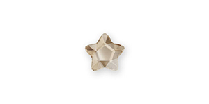 PRESTIGE 2754 6mm Star Flower Flatback Crystal Golden Shadow