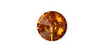 PRESTIGE 3015 14mm Classic Rivoli Crystal Button Light Amber