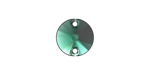 PRESTIGE 3200 8mm Rivoli Sew-On Stone Emerald
