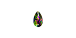 PRESTIGE 3230 12mm Teardrop Sew-on Rhinestone Crystal Rainbow Dark