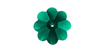 PRESTIGE 3700 10mm Margarita Bead Emerald
