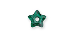 PRESTIGE 3754 5mm Star Flower Sew-On Stone Emerald