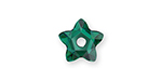 PRESTIGE 3754 7mm Star Flower Sew-On Stone Emerald