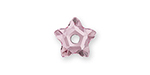 PRESTIGE 3754 7mm Star Flower Sew-On Stone Light Rose