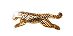 PRESTIGE 4007 26mm Cheetah with Spots Fancy Stone Crystal Golden Shadow