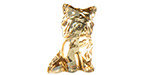 PRESTIGE 4014 18mm Yorkshire Terrier with Outline Fancy Stone Light Silk
