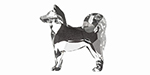 PRESTIGE 4034 19mm Akita Hound Fancy Stone Crystal CAL V SI