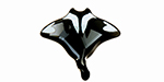 PRESTIGE 4043 20mm Stingray Fancy Stone Graphite