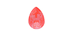 PRESTIGE 4320 14mm Pear Fancy Stone Crystal Orange Ignite