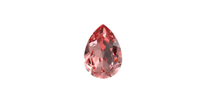 PRESTIGE 4320 14 x 10mm Pear Fancy Stone Rose Peach