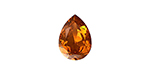 PRESTIGE 4320 18mm Pear Fancy Stone Light Amber