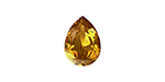 PRESTIGE 4320 18mm Pear Fancy Stone Golden Topaz