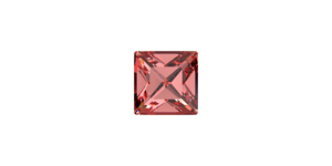 PRESTIGE 4428 2mm Square Fancy Stone Rose Peach