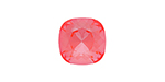 PRESTIGE 4470 10mm Cushion Fancy Stone Crystal Orange Ignite