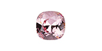 PRESTIGE 4470 10mm Cushion Fancy Stone Light Rose