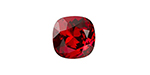 PRESTIGE 4470 10mm Cushion Fancy Stone Scarlet