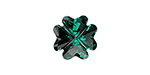 PRESTIGE 4785 14mm Clover Fancy Stone Emerald