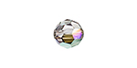 PRESTIGE 5000 6mm Faceted Round Crystal Iridescent Green