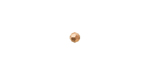 PRESTIGE 5000 3mm CRYSTAL ROSE GOLD Classic Round Bead