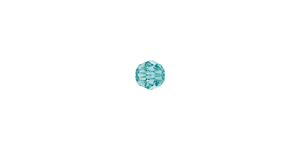 PRESTIGE 5000 4mm LIGHT TURQUOISE Classic Round Bead