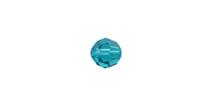 PRESTIGE 5000 6mm BLUE ZIRCON Classic Round Bead