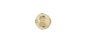 PRESTIGE 5000 8mm CRYSTAL GOLDEN SHADOW Classic Round Bead