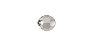 PRESTIGE 5000 8mm CRYSTAL LIGHT CHROME Classic Round Bead