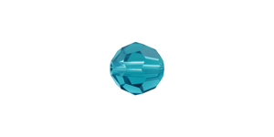 PRESTIGE 5000 8mm BLUE ZIRCON Classic Round Bead