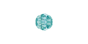 PRESTIGE 5000 8mm LIGHT TURQUOISE Classic Round Bead