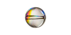PRESTIGE 5028 10mm CRYSTAL AB Crystal Globe Bead