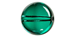 PRESTIGE 5028 10mm Crystal Globe Bead Emerald
