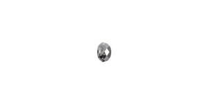 PRESTIGE 5040 6mm CRYSTAL SILVER NIGHT Rondelle Bead