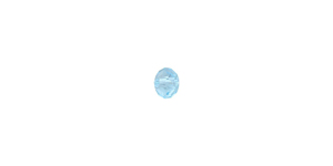 PRESTIGE 5040 6mm AQUAMARINE Rondelle Bead