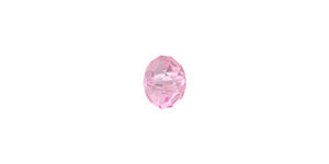 PRESTIGE 5040 6mm LIGHT ROSE Rondelle Bead