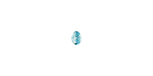 PRESTIGE 5040 6mm LIGHT TURQUOISE Rondelle Bead