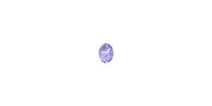 PRESTIGE 5040 6mm TANZANITE Rondelle Bead