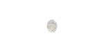 PRESTIGE 5040 8mm CRYSTAL SILVER SHADE Rondelle Bead