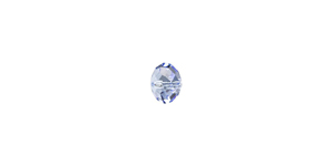 PRESTIGE 5040 8mm LIGHT SAPPHIRE Rondelle Bead