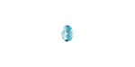 PRESTIGE 5040 8mm LIGHT TURQUOISE Rondelle Bead