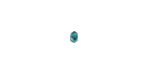 PRESTIGE 5042 6mm EMERALD SHIMMER 2X Briolette XL Hole Bead