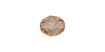 PRESTIGE 5044 9.5 x 8mm CRYSTAL GOLDEN SHADOW Olive Briolette Bead