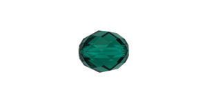 PRESTIGE 5044 9.5 x 8mm EMERALD Olive Briolette Bead