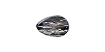 PRESTIGE 5056 10mm Mini Drop Bead Crystal Silver Night