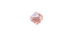 PRESTIGE 5328 5mm Bicone Bead Rose Peach Shimmer
