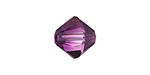 PRESTIGE 5328 8mm Bicone Bead Amethyst Blend