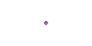 PRESTIGE 5328 2.5mm AMETHYST Bicone Bead