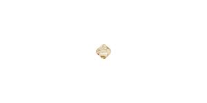 PRESTIGE 5328 3mm CRYSTAL GOLDEN SHADOW Bicone Bead